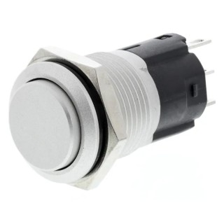 EAO 82 Series Push Button Switch, Momentary, Panel Mount, 16 mm Cutout, SPDT, Blue, Green, Red, White, Yellow 82-4561.1000