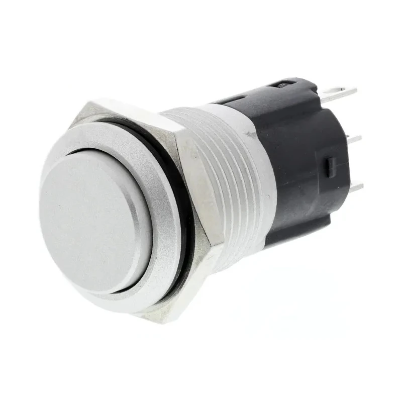 EAO 82 Series Push Button Switch, Momentary, Panel Mount, 16 mm Cutout, SPDT, Blue, Green, Red, White, Yellow 82-4561.1000