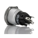 EAO Illuminated Momentary Push Button Switch Panel Mount 19 mm Cutout SPDT Red LED IP65 IP67 240V 82-5551.1113