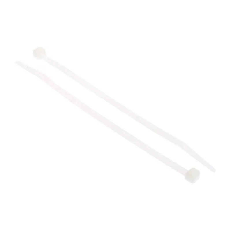 RS PRO Cable Tie Non-Releasable 160 mm Length x 4.8 mm Width Natural Polyamide 66 Nylon 811-1710