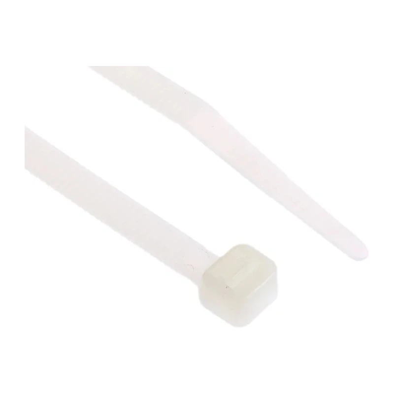 RS PRO Cable Tie Non-Releasable 160 mm Length x 4.8 mm Width Natural Polyamide 66 Nylon 811-1710