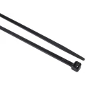 RS PRO Non-Releasable Cable Tie Black Polyamide 66 368 mm Length x 4.8 mm Width 222N Tensile Strength 811-1662