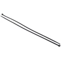 RS PRO Non-Releasable Cable Tie Black Polyamide 66 368 mm Length x 4.8 mm Width 222N Tensile Strength 811-1662