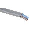 RS PRO 2 Core Power Cable Grey 0.75mm² 70 °C 100m PVC Jacket 300V 811-4368