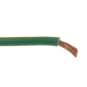 RS PRO Green, Yellow 2.5 mm² 13 AWG Flexible BK Series Hook Up Wire, 50/0.25 mm Core Strands, 25 m Length 811-4450
