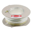 RS PRO Green, Yellow 2.5 mm² 13 AWG Flexible BK Series Hook Up Wire, 50/0.25 mm Core Strands, 25 m Length 811-4450
