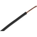 RS PRO Black 4 mm² Hook Up Wire, 11 AWG, 56/0.3 mm Core Strands, 25 m Length, Polyvinyl Chloride Insulation 811-4466