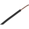 RS PRO Black 4 mm² Hook Up Wire, 11 AWG, 56/0.3 mm Core Strands, 25 m Length, Polyvinyl Chloride Insulation 811-4466