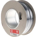 RS PRO Black 4 mm² Hook Up Wire, 11 AWG, 56/0.3 mm Core Strands, 25 m Length, Polyvinyl Chloride Insulation 811-4466