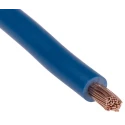 RS PRO Blue 4 mm² 11 AWG Flexible BK Series Hook Up Wire, 56x0.3 mm Strands, 25 m, PVC Insulated 811-4469