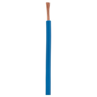 RS PRO Blue 2.5 mm² Flexible BK Series Hook Up Wire, 13 AWG, 50/0.25 mm Core Strands, 25 m Length, PVC Jacket 811-4441