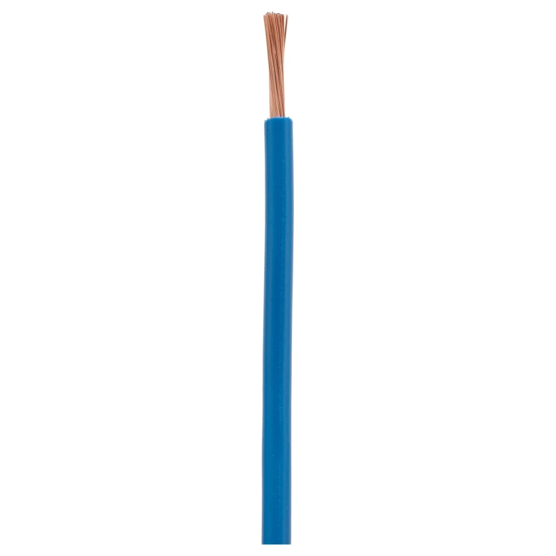 RS PRO Blue 2.5 mm² Flexible BK Series Hook Up Wire, 13 AWG, 50/0.25 mm Core Strands, 25 m Length, PVC Jacket 811-4441