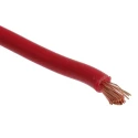 RS PRO Red 4 mm² Flexible BK Series Hook Up Wire 11 AWG 56/0.3 mm Core Strands 25 m Polyvinyl Chloride 811-4472