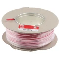 RS PRO Red 4 mm² Flexible BK Series Hook Up Wire 11 AWG 56/0.3 mm Core Strands 25 m Polyvinyl Chloride 811-4472