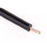 RS PRO Black 1 mm² Flexible BK Series Hook Up Wire, 18 AWG, 32/0.2 mm Strands, 100 m, Polyvinyl Chloride 811-4488