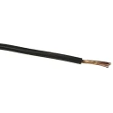 RS PRO Black 10 mm² 7 AWG Flexible BK Series Hook Up Wire, 80x0.4 mm Core Strands, 100 m Length, Polyvinyl Chloride 811-4560