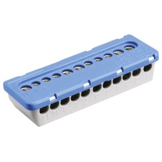Entrelec MISTRAL65 Series Non-Fused Terminal Block 11-Way 16, 6 mm² Wire 100A Screw MISTRAL65