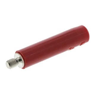 Staubli Red Female Banana Socket 4 mm Connector Screw Termination 600V 32A Nickel Plating 23.1031-22