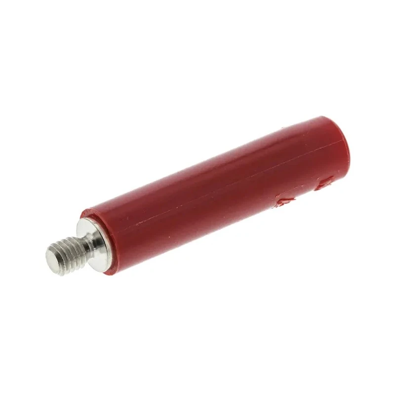 Staubli Red Female Banana Socket 4 mm Connector Screw Termination 600V 32A Nickel Plating 23.1031-22