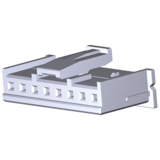 TE Connectivity Economy Power 2.5 Male Connector Housing 2.5 mm Pitch 5 Way 1 Row Straight 1969442-5