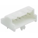TE Connectivity Economy Power 2.5 Series Right Angle Through Hole PCB Header, 6 Contacts, 2.5 mm Pitch, 1 Row, 1744426-6