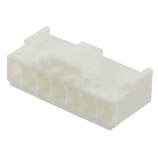 TE Connectivity Economy Power II Female Connector Housing, 3.96 mm Pitch, 7 Way, 1 Row Straight 2132781-7