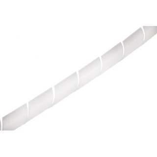 RS PRO Spiral Cable Wrap Polyethylene Natural 3 mm Diameter 10 mm Maximum Bundle Diameter 30.5 m Length 811-7648