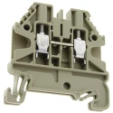 Wieland WT 2.5 Series Feed Through Terminal Block 1-Level, Screw Termination, 2.5mm², 24A, Grey, ATEX Certified 58.503.0055.0