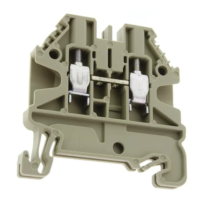 Wieland WT 2.5 Series Feed Through Terminal Block 1-Level, Screw Termination, 2.5mm², 24A, Grey, ATEX Certified 58.503.0055.0