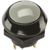 Otto Push Button Switch, Momentary, Panel Mount, 0.5 x 0.5 in Cutout, SPDT Contact, Grey LED, IP68S, 28 V dc 115 P9-513128W