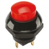 Otto P9 Series Push Button Switch Momentary Panel Mount SPDT Red LED IP68S 28V dc 115V ac P9-613121W