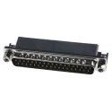 RS PRO 37 Way Right Angle 2.77 mm Pitch Through Hole D-Sub Connector with 4 to 40 UNC Screw Lock Male 811-7137