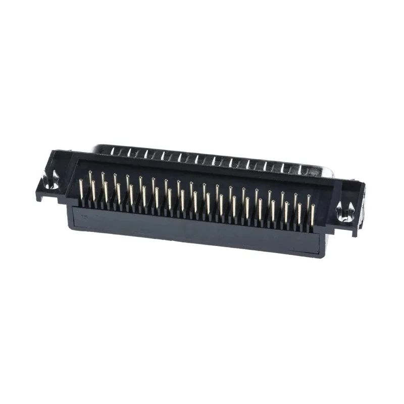 RS PRO 37 Way Right Angle 2.77 mm Pitch Through Hole D-Sub Connector with 4 to 40 UNC Screw Lock Male 811-7137