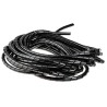 RS PRO Polyethylene Spiral Cable Wrap Black 8 mm Nominal Diameter 30.5 m Length 811-7660