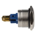 RS PRO Illuminated Momentary Push Button Switch, Panel Mount, 22 mm Cutout, SPDT, Red LED, IP65/IP67, 250 V AC, 5A 811-8553