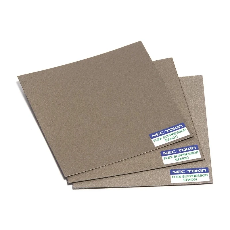 KEMET Polymer Base Shielding Sheet Blended with Micron Sized Magnetic Powders 240 mm x 240 mm x 0.2 mm EFX(02)-240X240T0800