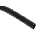 RS PRO Spiral Cable Wrap Polyethylene Black 3 m Length 0.75 mm Wall Thickness 6-8 mm Cable Diameter 30 mm Maximum 811-7658