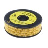 RS PRO EC Slide-On Cable Marker Black Pre-printed Earth Symbol Yellow Marker PVC 3.6-7.4mm Cable 812-1063