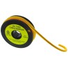 RS PRO Slide-On Cable Marker Black Pre-printed Legend V for 3.5mm to 7mm Cable 812-1170