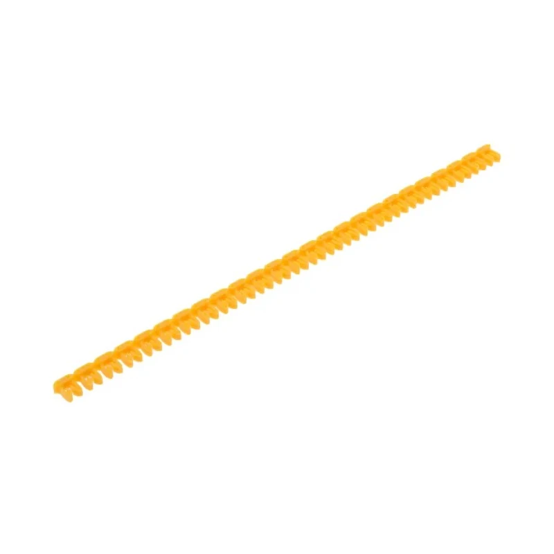 RS PRO Clip-On Cable Marker Yellow, Pre-printed "N to Z" Black 812-1243