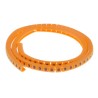 RS PRO Snap-On Cable Marker Black Pre-printed Legend 3 for 3-3.4 mm Cable 812-1253