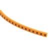 RS PRO Snap-On Cable Marker, Black, Pre-printed "5", for 3-3.4 mm Cable Diameter, Polyamide 6 Material 812-1265