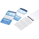RS PRO Adhesive Cable Marker White Black Legend 0 to 9 33mm x 5.6mm 812-1528