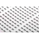 RS PRO Adhesive Cable Marker White Black Legend 0 to 9 33mm x 5.6mm 812-1528
