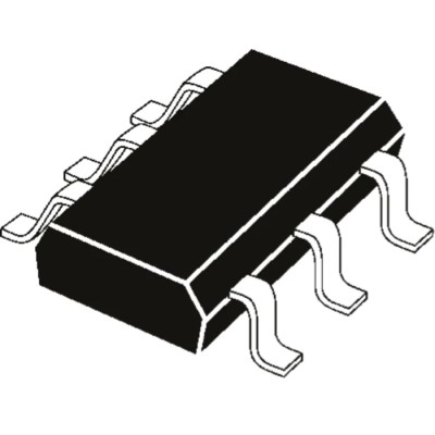 Vishay Isolated TrenchFET 2 Type P-Channel Power MOSFET, 1.1 A Continuous Drain Current, 20 V Drain Source SI1967DH-T1-GE3