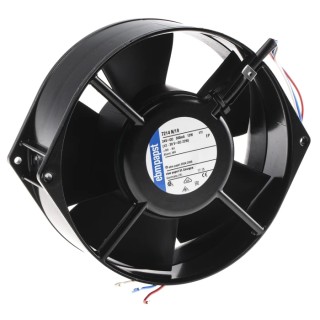 ebm-papst 7200 N Series High Performance Ball Bearing Axial Fan 24V DC 12W 360 m³/h IP20 150 mm 55 mm 55 mm 