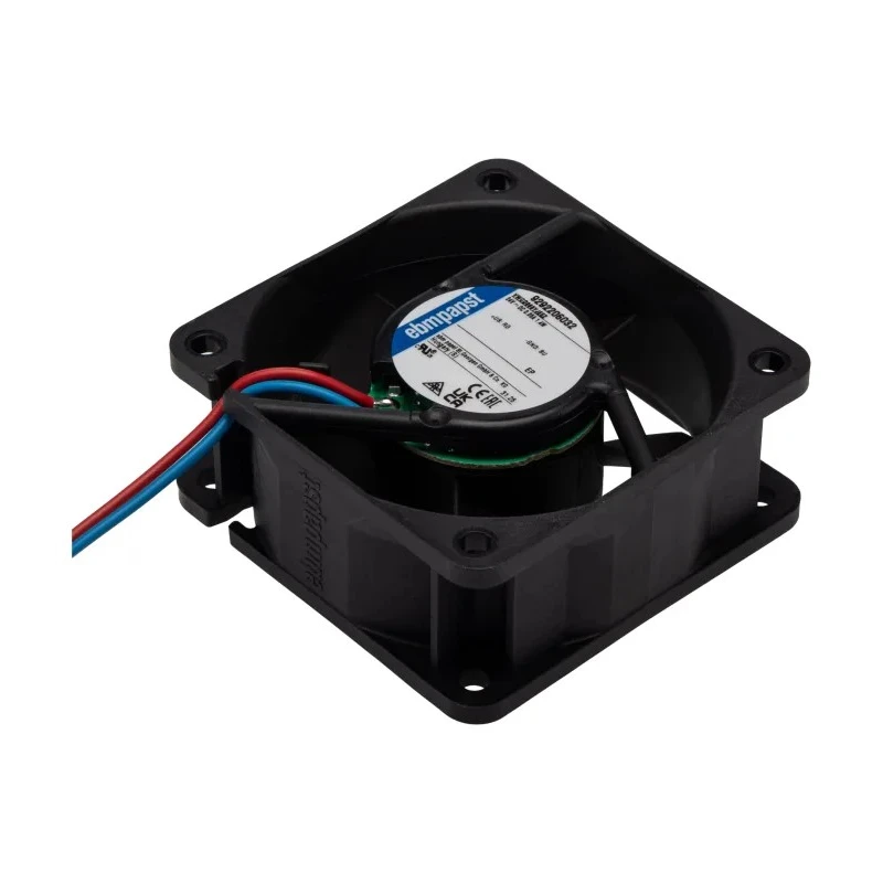 ebm-papst 600 N Series High Performance Ball Bearing Axial Fan 24V DC 1.3 W 35 m³/h 60 mm 614NM