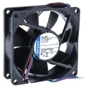 ebm-papst 8400 N Series IP68 Axial Fan, 12V DC, 1W Power, 58 m³/h Air Flow, 2600 RPM, 80 mm x 25 mm Frame 