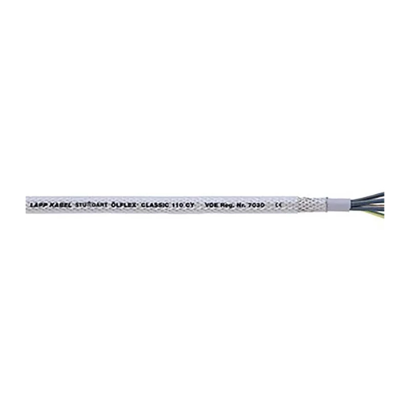 Lapp OLFLEX CLASSIC 110 CY Control Cable 4 Cores 16 AWG Screened Stranded Transparent PVC Sheath 50m 1135304