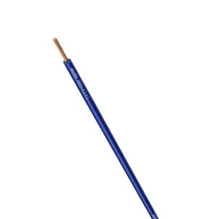 Lapp H05V-K Series Blue 1 mm² Hook Up Wire 100 m, Polyvinyl Chloride Insulation, Flame Retardant, Voltage 450V/750V 4510163